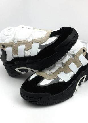 Кроссовки! adidas and niteball white and black. 41-46 размер