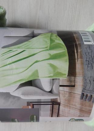 Плед салатовый livarno home нижняя