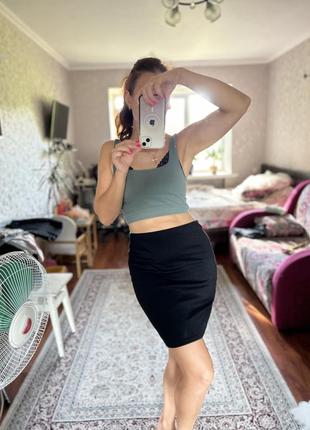 Юбка черная