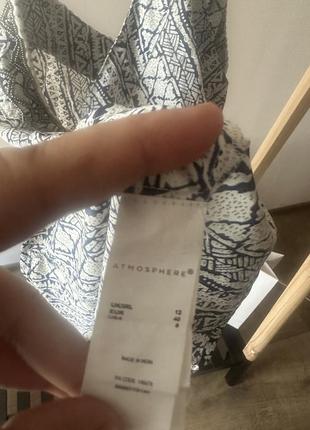 Топ на бретелях бісер primark atmosphere в стилі zara massimo 3-7 h&m2 фото