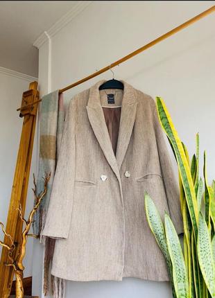 Стильне двобортне пальто-піджак primark розмір 44-46