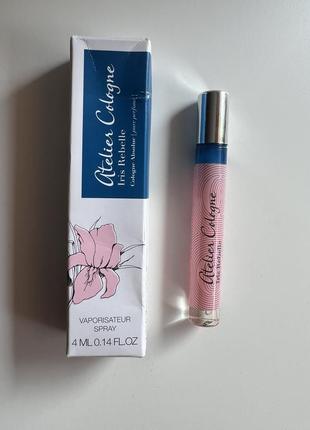 Миниатюра одеколона atelier cologne iris rebelle. оригинал, 4 мл