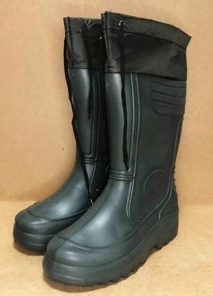 Резиновые сапоги мужские рабочие 45/46 размер 30 см, резиновые сапоги zd-292 для рыбалки