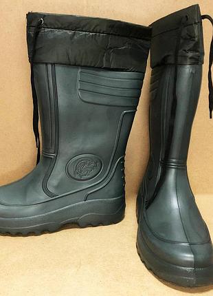 Резиновые сапоги мужские рабочие 45/46 размер 30 см, резиновые сапоги zd-292 для рыбалки