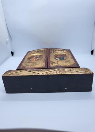 Икона складень позолота