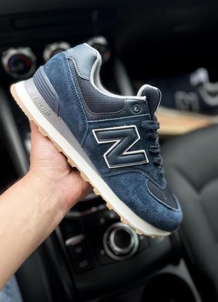 New balance 574 verde scuro sale