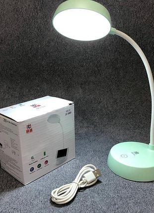 Лампа настольная lumen led ms-13, настольные светодиодные лампы, светильник rh-954 для чтения7 фото