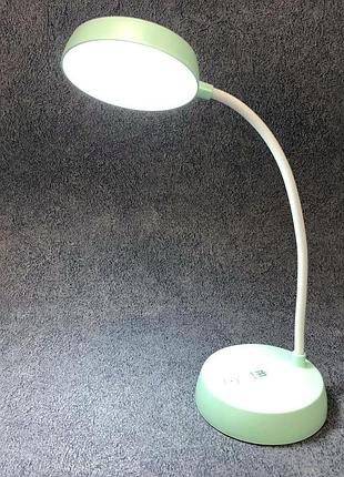Лампа настольная lumen led ms-13, настольные светодиодные лампы, светильник rh-954 для чтения9 фото