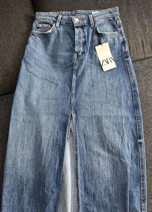 Длинная юбка zara.
