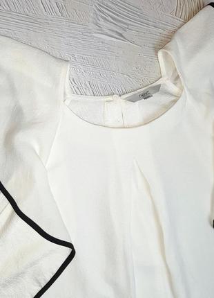 💝2+1=4 фирменная молочная блузка блузка с воланами на рукавах next, размер 52 - 546 фото