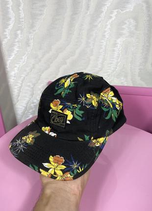 Obey кепка 5 панелька cap usa sb лого принт обей polar skate (stussy carhartt dickies)