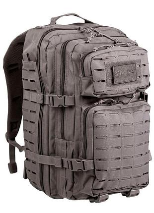 Рюкзак штурмовий mil-tec assault lazercut 36 л сірий