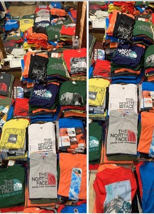Футболки новые фирменные the north face sport casual оригинальные туристические футболка