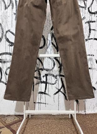 Dolce & gabanna штани джинси, жіночі, оригінальні, вінтажні, коричневі, трендові, легкі8 фото