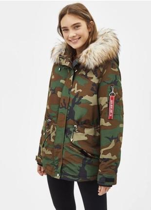 Парка куртка bershka xs