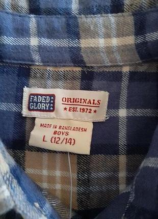 Стильная рубашка на осень-зиму 12-14