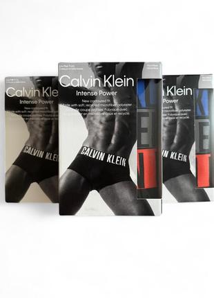 Новые оригинальные мужские трусы боксеры calvin klein intense power размер s m l xl