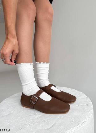 Балетки натуральна шкіра