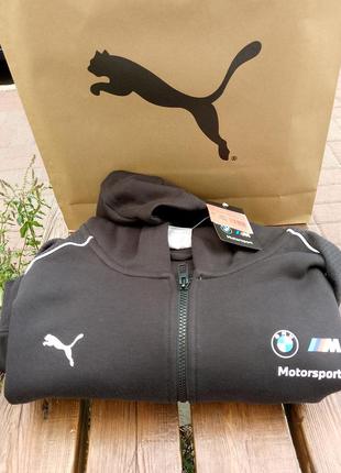 Джемпер чоловічий puma bmw mms hdd sweat jkt