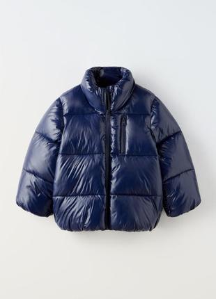 Куртка, пуховик zara 120 зріст, водо, вітронепроникний.