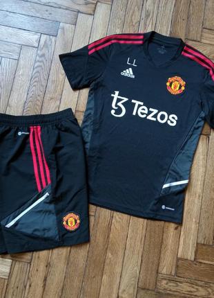 Мужская футбольная форма adidas manchester united2 фото