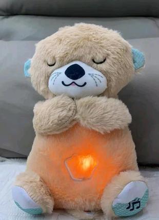 Ночник выдра, интерактивная игрушка