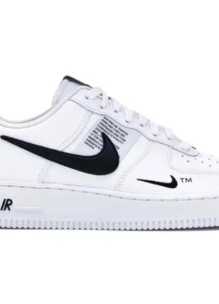 Кроссовки nike air force 1 low utility white black