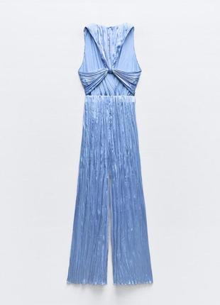 Жатый голубой комбинезон zara 💙5 фото