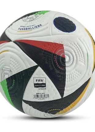 Футбольный мяч adidas euro 2024, fifa quality pro мяч адидас евро5 фото