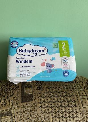 Памперси babydream® 2