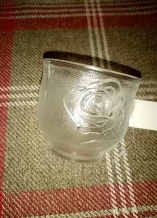 Чашка с рисунком "роза"