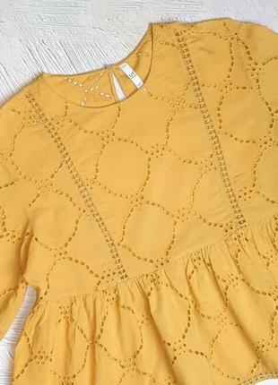 💝2+1=4 фірмова жовтогаряча блуза блузка zara, розмір 46 - 485 фото