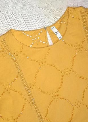 💝2+1=4 фірмова жовтогаряча блуза блузка zara, розмір 46 - 483 фото