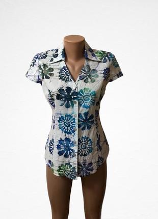 Сорочка з принтом тай дай
