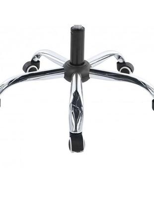 Крісло офісне на колесах bonro bn-6071 рожеве з підставкою для ніг