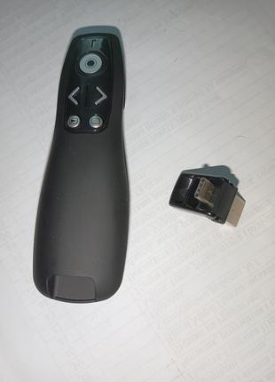 Презентер пульт управления презентациями с 2-в-1 - usb, type c + лазерная указка