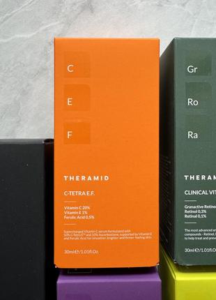 В наявності! сироватка з вітаміном с theramid c-tetra e.f.