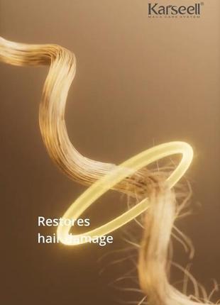 Маска karseell argan collagen treatment + кондиціонер karseell maca essence repair.5 фото
