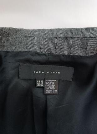 Пиджак жакет zara 42\10\32\l3 фото