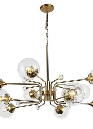 Люстра 752l7735-10 brz+cl