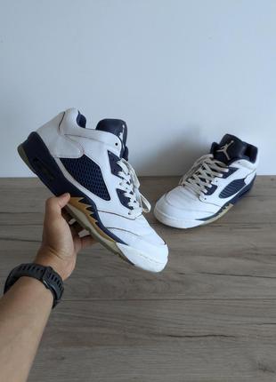 Air jordan 5 retro low dunk кросівки шкіряні оригінал