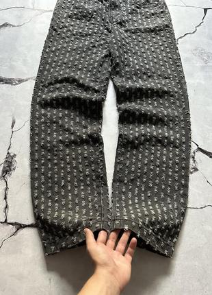 New! jaded london distressed jeans black