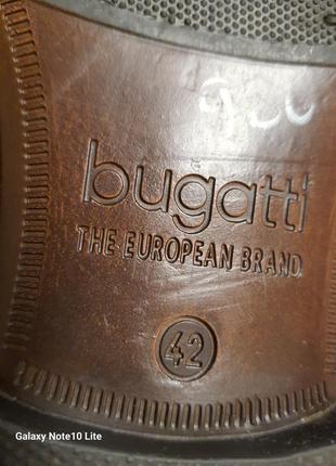 Bugatti оригинал! германия  туфли натуральная кожа технология shock absorber5 фото