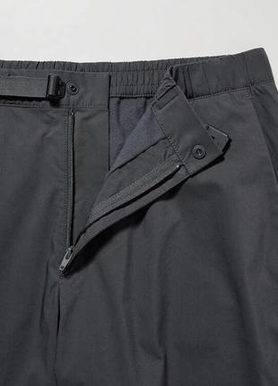 Теплые брюки-джоггеры с подкладкой heattech uniqlo