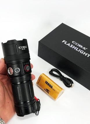 Яркий светодиодный мощный фонарь cb-b53-tg, компактный аккумуляторный фонарь для домашних нужд id-42