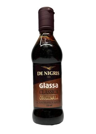 Бальзамический крем de nigris соус glassa classica aceto balsamico di modena, 250 мл
