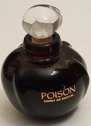 Poison esprit de parfum 5 мл миниатюра винтаж рекдость
