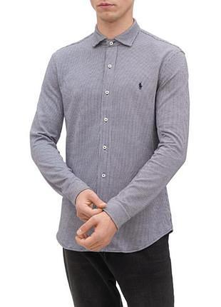 Хлопковая фирменная рубашка #703#