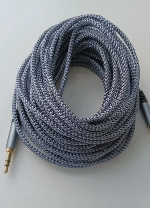 Кабель aux 3.5 мм mini-jac 8 м. 3pin
