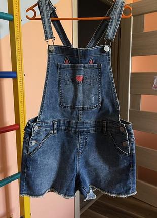 Джинсовий комбінезон комбез сарафан